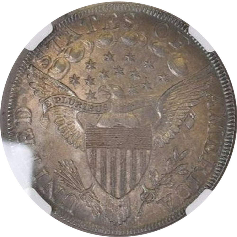 1798-$1-Draped-Bust-Dollar-Large-Eagle-Bolender-23,-Bowers-Borckardt-105,-Rarity-3